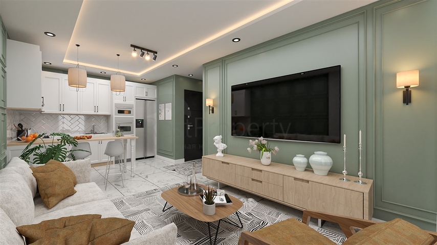 An investment project on the first coastline in the Erdemli area