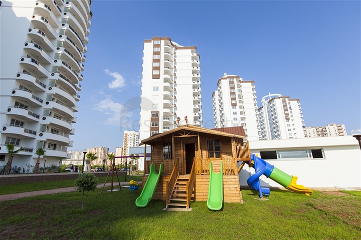 Spacious apartments in a ready-made complex 200 meters from the sea in the area of Erdemli