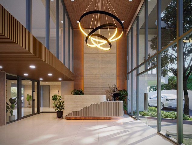 Residential complex under construction in Bang Tao beach area