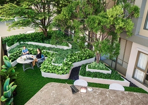 Residential complex under construction in Bang Tao beach area