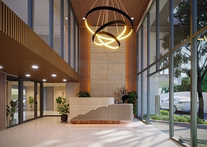 Residential complex under construction in Bang Tao beach area