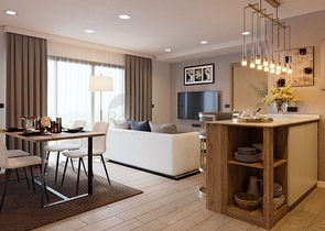 Residential complex under construction in Bang Tao beach area