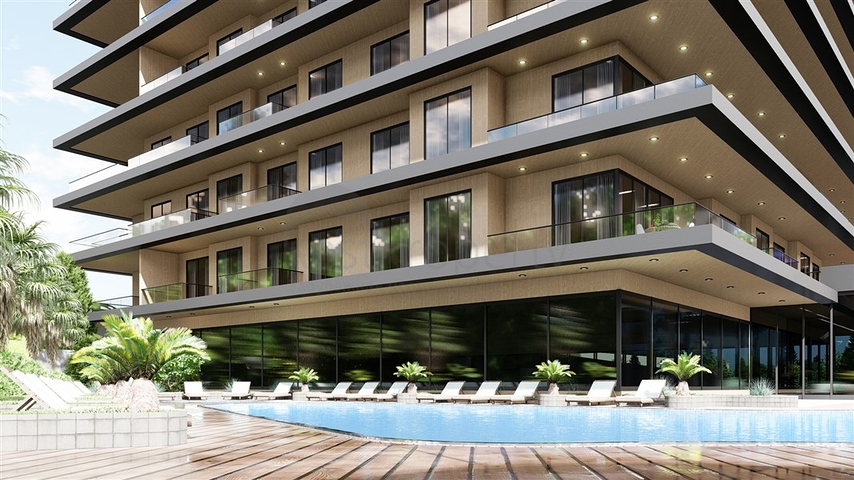 2+1 apartments in Tosmur district