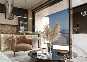 2+1 apartments in Tosmur district