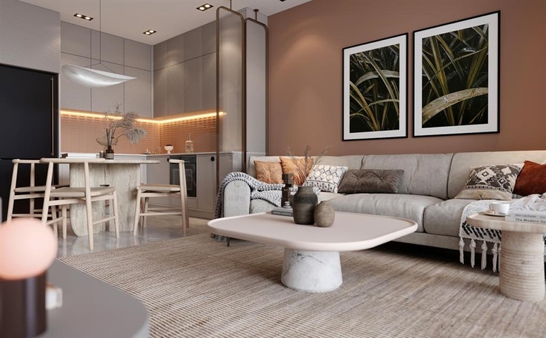 Large-scale residential complex under construction in Arpachbakhshish district