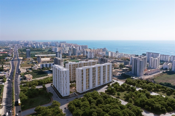 Large-scale residential complex under construction in Arpachbakhshish district