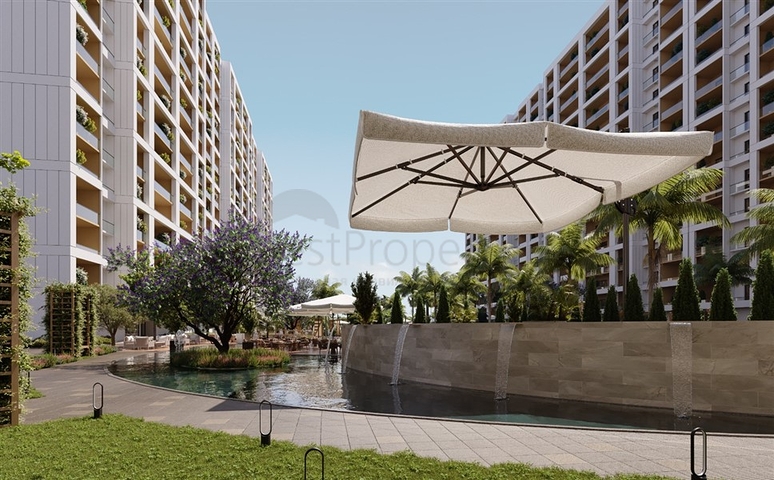 Large-scale residential complex under construction in Arpachbakhshish district