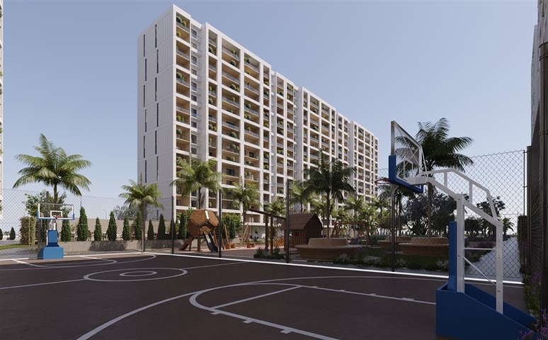 Large-scale residential complex under construction in Arpachbakhshish district