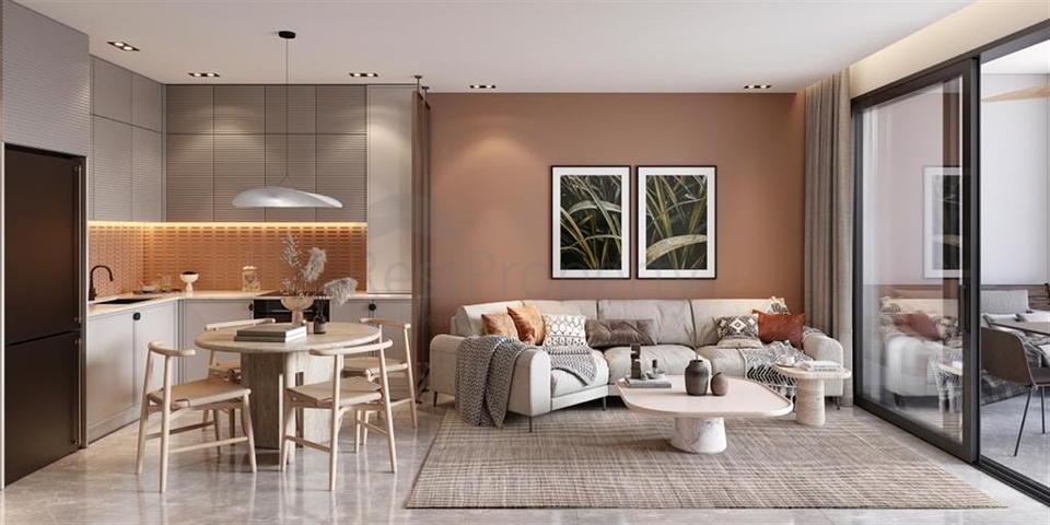 Large-scale residential complex under construction in Arpachbakhshish district