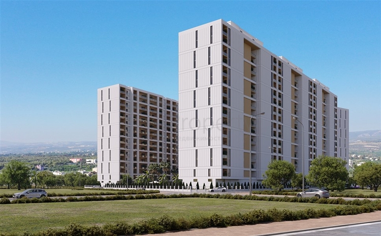 Large-scale residential complex under construction in Arpachbakhshish district
