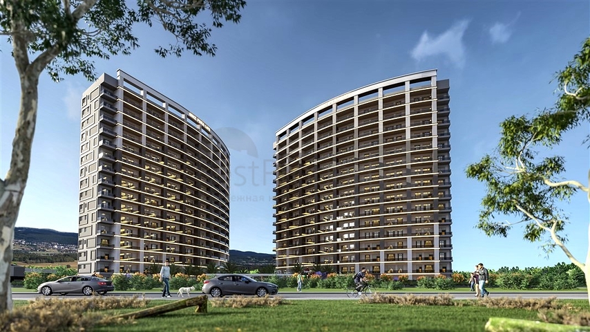 Apartments with hotel infrastructure in the Erdemli area