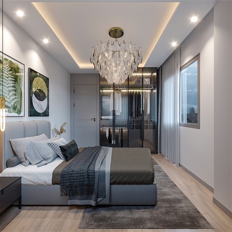 Apartments with hotel infrastructure in the Erdemli area