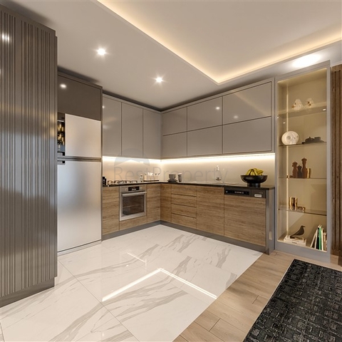 Apartments with hotel infrastructure in the Erdemli area