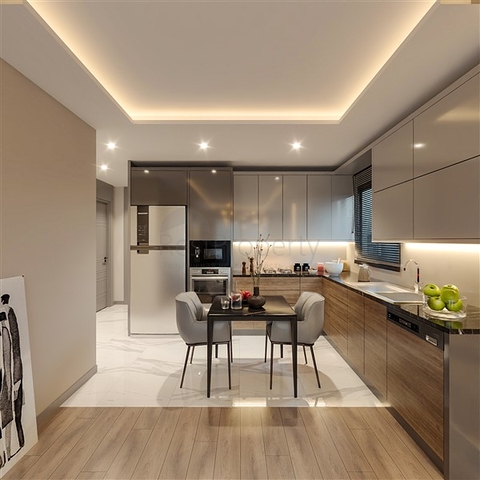 Apartments with hotel infrastructure in the Erdemli area