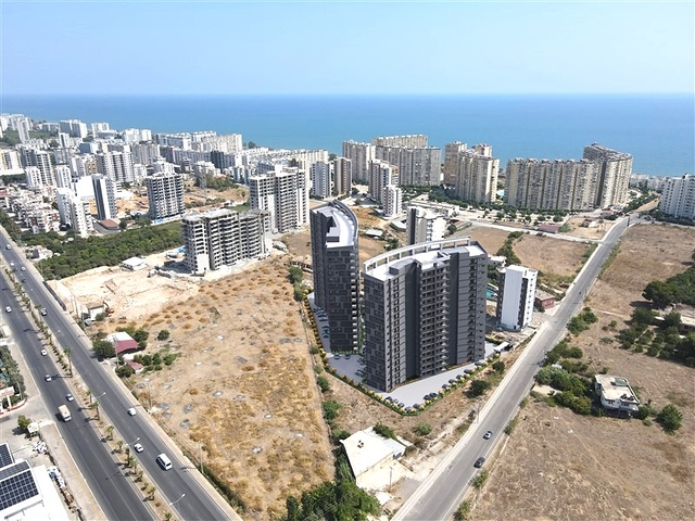 Apartments with hotel infrastructure in the Erdemli area