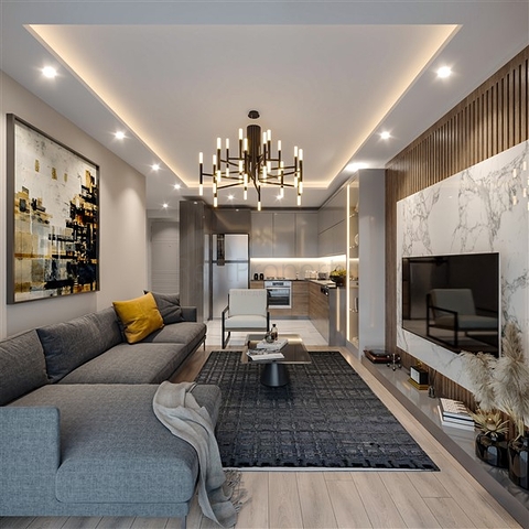 Apartments with hotel infrastructure in the Erdemli area