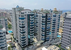 Furnished 1+1 apartment in a premium class complex in Mahmutlar district