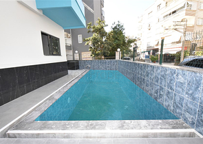 Apartments in the very center of Alanya with sea view 