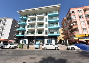 Apartments in the very center of Alanya with sea view 