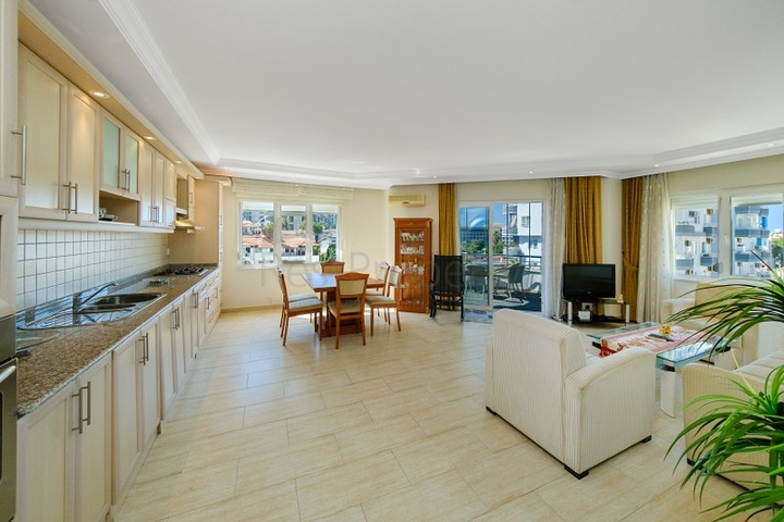 Large 2+1 apartment for living in the Tosmur area, which is open for residence permits