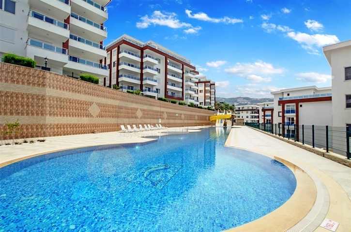 Furnished 3+1 penthouse in Kargicak.