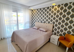 Furnished 3+1 penthouse in Kargicak.