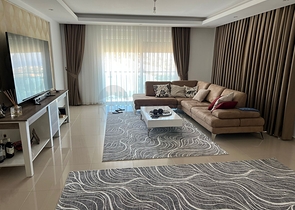 Furnished 3+1 penthouse in Kargicak.