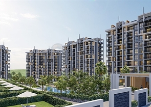 1+1 apartments in the new Avsallara residential complex