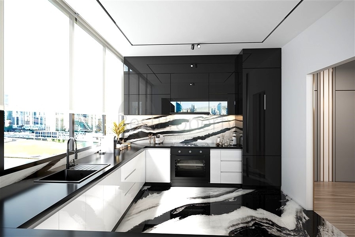 The new Trillionaire Residences project in the Business Bay area