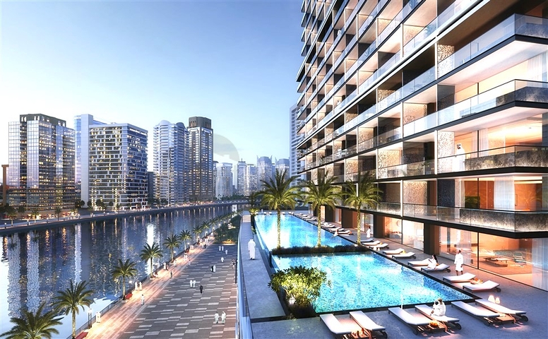 The new Trillionaire Residences project in the Business Bay area