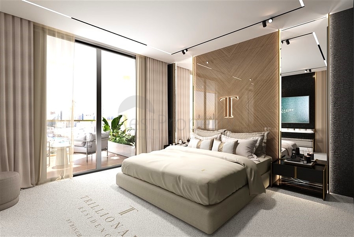 The new Trillionaire Residences project in the Business Bay area