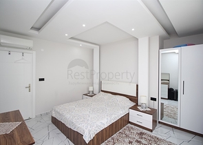 Furnished 2+1 apartment in the very center of Alanya
