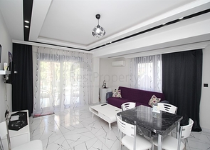 Furnished 2+1 apartment in the very center of Alanya