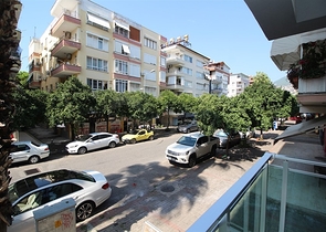 Furnished 2+1 apartment in the very center of Alanya