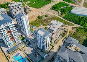 1+1 apartment in Mahmutlar district