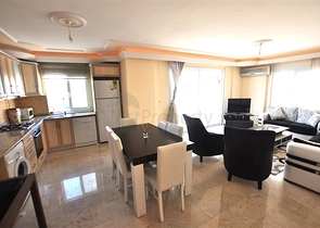 Furnished 2+1 apartment in Mahmutlar