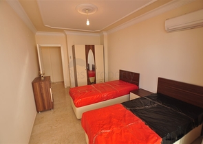 Furnished 2+1 apartment in Mahmutlar