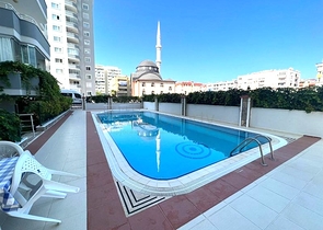 Furnished 2+1 apartment in Mahmutlar