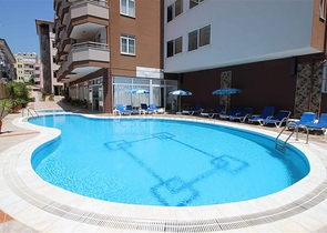 Furnished 1+1 apartment in Oba district