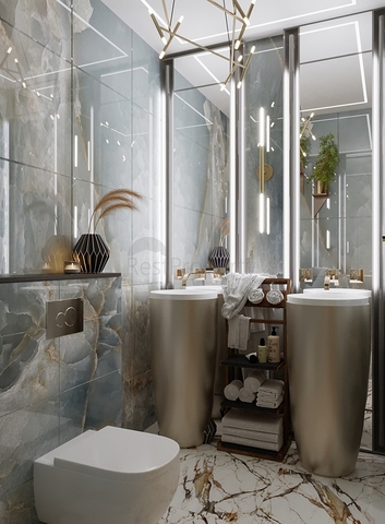 1+1 apartment in a premium complex in Mahmutlar district