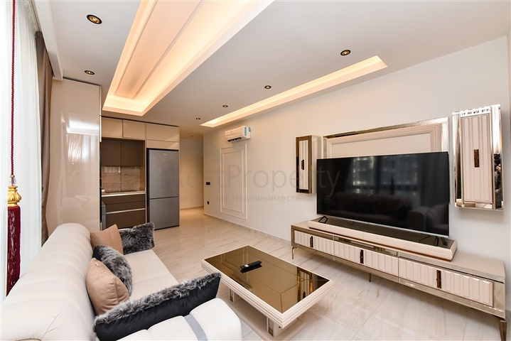 1+1 apartment in a premium class complex on the first coastline 