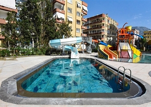 1+1 apartment in a premium class complex on the first coastline 