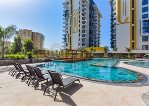 1+1 apartment in a premium class complex on the first coastline 