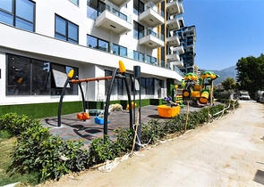 1+1 apartment in a premium class complex on the first coastline 