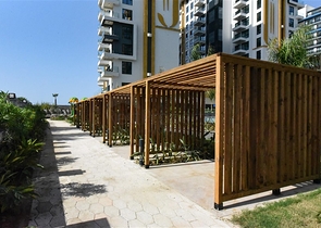 1+1 apartment in a premium class complex on the first coastline 