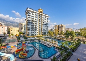 1+1 apartment in a premium class complex on the first coastline 