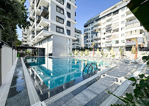 1+1 apartment in a new residential complex in Mahmutlar district