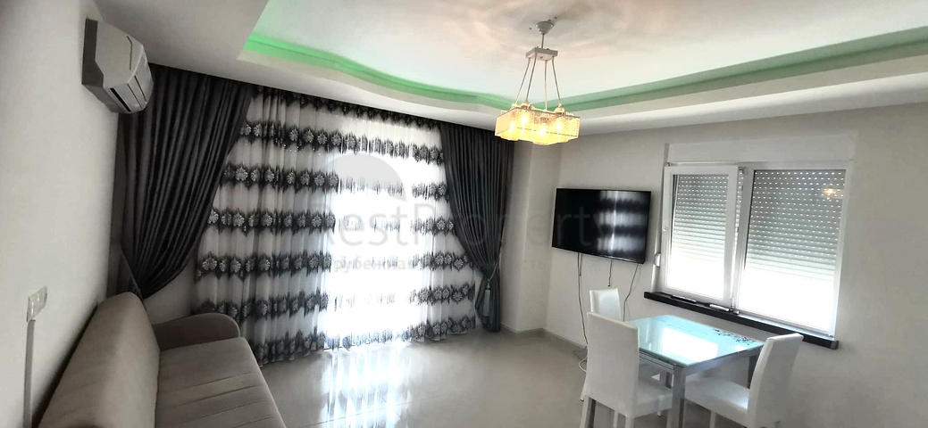 Furnished 1+1 apartment in Mahmutlar district