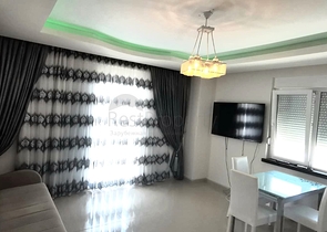 Furnished 1+1 apartment in Mahmutlar district