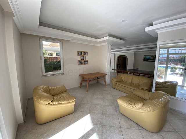 Furnished 2+1 apartment in a residential area of Alanya